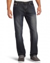 Most Official Seven Men's Washed Denim, Dark Indigo, 44x32