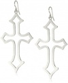 Dogeared Jewels & Gifts Always Beautiful Sterling Silver-Plated Cross Earrings