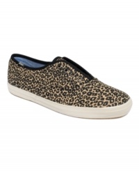 Animal prints add edge to the vintage stylings of Keds' Champion Animal sneakers.