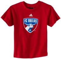 MLS FC Dallas Short Sleeve 4-7 Boys T-Shirt (Dark Red, 5/6 Medium)