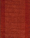 7'6 x 9'6 Rectangular Surya Area Rug M300-7696 Terra Cotta/Rust Red Color Handmade in India Mystique Collection