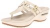 Cole Haan Women's Air Melissa Buckle Thong Sandal,Ivory/White Gold,8 B US