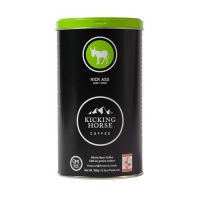 Kicking Horse Coffee Kick Ass Dark, Whole Bean Coffee, 12.3-Ounce Tins (Pack of 2)