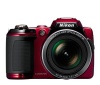 Nikon COOLPIX L120 14.1 MP Digital Camera with 21x NIKKOR Wide-Angle Optical Zoom Lens and 3-Inch LCD (Red)