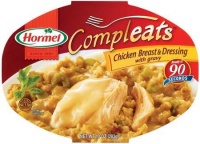 Hormel Compleats Chicken Breast & Dressing, 10-Ounce Microwavable Bowls (Pack of 6)