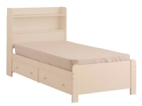 Canwood Mates Twin Bed, White