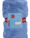 Teen Vogue Long Hair Throw, Periwinkle