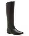 Slim and simply perfect, these Stuart Weitzman tall, flat boots are so chic.