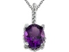 Genuine Amethyst Pendant by Effy Collection® LIFETIME WARRANTY