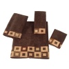 Avanti Precision 4-Piece Towel Set, Mocha