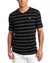 Company 81 Men's Basic Stripe V-Neck Tee