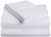 Bed Sheet Set - Queen Size, White, - Premier 1800 Chain Design