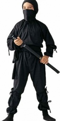 Childs Ninja Costume (As Shown;Child Small)