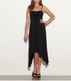 G by GUESS Mendez Maxi Dress, JET BLACK (SMALL)