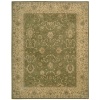 Nourison Rugs Heritage Hall Collection HE20 Green Round 8' x 8' Area Rug