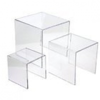 Clear Acrylic Riser Set (3, 4, 5) Sourceone Premiums