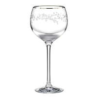 kate spade new york Gardner Street Platinum Wine Glass