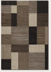 Couristan 6303/4343 Everest Geometrics/Brown-Multi 7-Feet 10-Inch by 11-Feet 2-Inch Rug