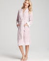 Take mornings at home by storm in this cozy, fleece-lined robe from N. Natori.