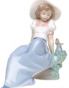 Nao Listening To The Bird's Song Porcelain Figurine