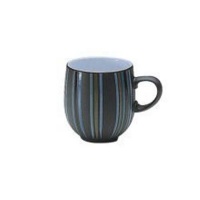 Denby Jet Stripes Large Curve Mug