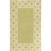 Liora Manne Spello Chain Border Sage Outdoor Rug 5' x 7'6