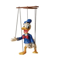 Disney Traditions designed by Jim Shore for Enesco Marionette Donald Duck Figurine 7.25 IN