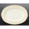 Noritake White Palace Oval Platter, 14-inches