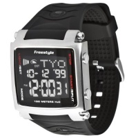 Freestyle Men's FS81321 The Lopex III Custom Square Corey Lopez World Time Zone Digital Watch