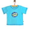 Tangerine Tree Little Boys Size 5 Aqua Blue Shark Tee Shirt