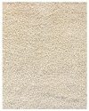 Anji Mountain Silky Shag Ivory Rug 9' x 12'