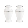 Lenox Pearl Platinum Salt and Pepper Set, White