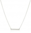 gorjana Knox Sterling Silver Bar Necklace