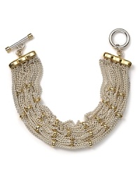 Two tones are better than one with this silver and gold-plated link necklace from Lauren Ralph Lauren. It's a versatile piece that makes an effortless match with almost anything in your closet.