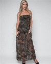 G2 Chic Tube Top Summer And Fall Autumn Shades Black Maxi Dress(DRS-MAX,BLK-S)