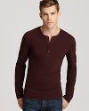 An effortless contribution to your relaxed wardrobe boasts classic, masculine appeal in a reserved hue.