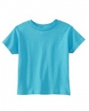 Rabbit Skins 5.5 oz Toddler Short-Sleeve T-Shirt, 3T, Aqua