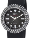 TKO ORLOGI Women's TK613BK Crystal Slap Black Watch