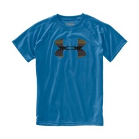 Boys' Big Logo UA Tech™ T-Shirt Tops by Under Armour Youth Large Marine