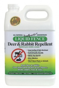 Liquid Fence 111 Deer and Rabbit Repellent, 1-Gallon Concentrate