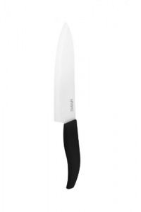 Miyako 7 Ceramic Chef's Knife, Glossy White