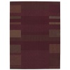 Nourison Calvin Klein Home Loom Select Block Profile Area Rug - Brick Size - 7.9 x 10.10 ft.