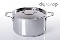 Duxtop Whole-Clad Tri-Ply Stainless Steel Induction Ready Premium Cookware SaucePan with Cover 6-1/2-Quart