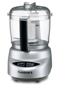 Cuisinart DLC-2ABC Mini-Prep Plus Food Processor, Brushed Chrome