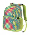 High Sierra Swerve Backpack (19 x 13 x 7.75-Inch, Orange/Pink Plaid and Flowers)