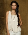 Denim & Supply Ralph Lauren's beaded ballet tank drapes along the body with effortless elegance and looks equally chic mixed with edgier pieces.