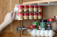 SpiceStor Organizer Spice Rack 20 Clip 10D x 5H