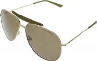 Emporio Armani EA9807/S Sunglasses - 0000 Rose Gold (04 Brown Lens) - 60mm