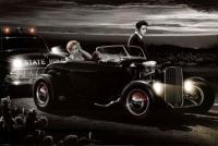 Helen Flint Joyride Marilyn Monroe Elvis Presley Art Print Poster - 24x36 Poster Print, 36x24