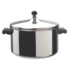 Farberware Classic Stainless Steel Covered Stockpot, 6-Quart